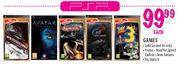 PSP Games-Each