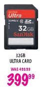 SanDisk 32GB Ultra Card