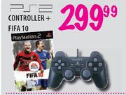 PS2 Controller + Fifa 10