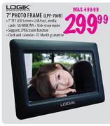Logik 7" Photo Frame(LPF-700B)