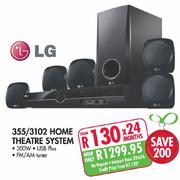LG 355/3102 Home Theatre System
