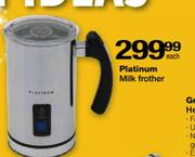 Platinum Milk Frother-Each