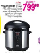 AEG Pressure Cooker (EPC6000)-6L