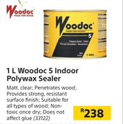 Woodoc 1Ltr Woodoc 5 Indoor Polywax Sealer