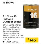 Nova 5Ltr Nova 16 Indoor & Outdoor Sealer
