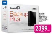 Seagate 3.5" 4TB Backup Plus