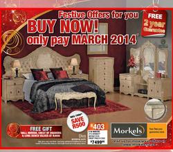 Morkels : Festive Offers For You BUY NOW! (9 Dec - 24 Dec 2013), page 1