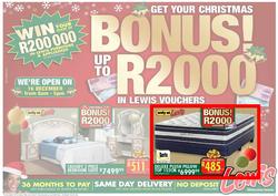 Lewis : Get Your Christmas Bonus! (9 Dec 2013 - 4 Jan 2014), page 1