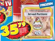 Goldi/Farmer's Choice Frozen Mixed Chicken Portions-2kg