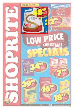 Shoprite Western Cape : Extra Special Low Price Christmas (11 Dec - 26 Dec 2013), page 1
