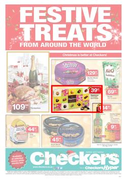 Checkers KZN : Festive Treats From Around The World (1 Dec - 25 Dec 2013), page 1