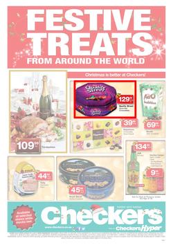Checkers KZN : Festive Treats From Around The World (1 Dec - 25 Dec 2013), page 1