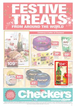 Checkers KZN : Festive Treats From Around The World (1 Dec - 25 Dec 2013), page 1