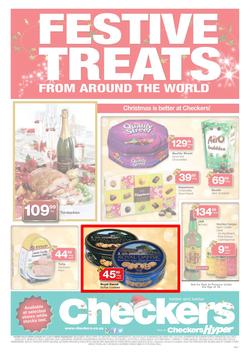Checkers KZN : Festive Treats From Around The World (1 Dec - 25 Dec 2013), page 1