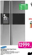 Samsung 660L Side-By-Side Fridge/Freezer With Mini Bar RS21HFLMR1/XFA