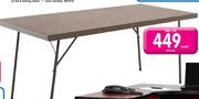 Steel Canteen Table 750x1800x770mm
