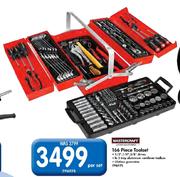 Mastercraft 166 Piece Toolset-Per Set