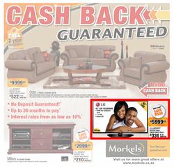 Morkels : Cash Back Guaranteed (21 Jan - 9 Feb 2014), page 1