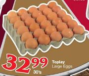 Toplay Large Eggs-30's