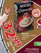 Nescafe Cappuccino Sticks-125gm/150gm/180gm Each