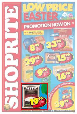 Shoprite Western Cape : Easter (24 Mar - 6 Apr 2014), page 1