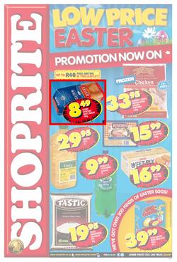 Shoprite Western Cape : Easter (24 Mar - 6 Apr 2014), page 1