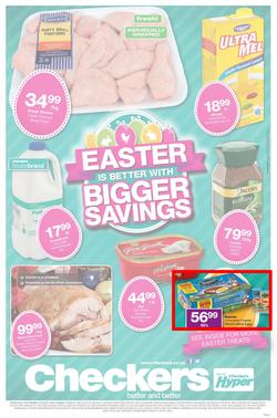 Checkers Gauteng : Easter Specials (7 Apr - 21 Apr 2014), page 1