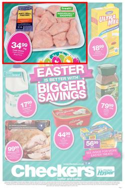 Checkers Gauteng : Easter Specials (7 Apr - 21 Apr 2014), page 1