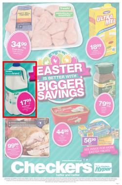 Checkers Gauteng : Easter Specials (7 Apr - 21 Apr 2014), page 1