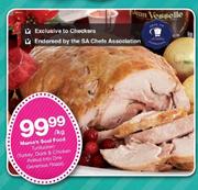 Mama's Soul Food Turducken(Turkey,Duck & Chicken Rolled Into One Generous Roast)-1kg