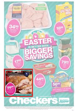 Checkers Limpopo : Easter Specials (7 Apr - 21 Apr 2014), page 1