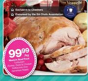 Mama's Soul Food Turducken(Turkey, Duck & Chicken Rolled Into One Generous Roast)-Per Kg