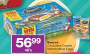 Beacon Chocolate-Coated Marshmallow Eggs-48's