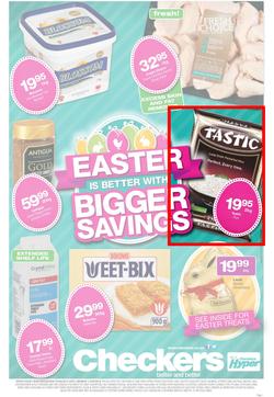 Checkers WC : Easter Specials (9 Apr - 21 Apr 2014), page 1