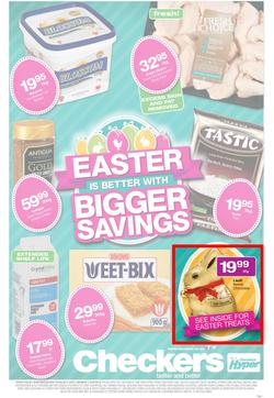 Checkers WC : Easter Specials (9 Apr - 21 Apr 2014), page 1