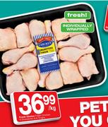 Fresh Choice Fresh Chicken 8 Drumsticks & 8 Thighs-Per kg