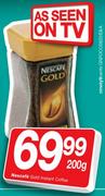 Nescafe Gold Instant Coffee-200gm