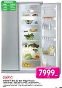 Defy 640L Side-By-Side Fridge/Freezer F640 DEF404