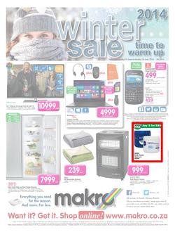 Makro : Winter Sale (10 Jun - 16 Jun 2014), page 1