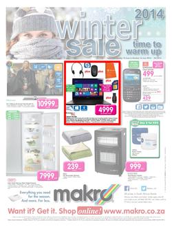 Makro : Winter Sale (10 Jun - 16 Jun 2014), page 1