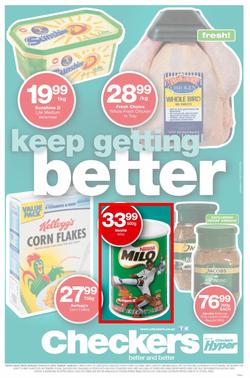 Checkers Gauteng : Keep Getting Better (5 Aug - 18 Aug 2013), page 1