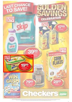 Checkers North West : Golden Savings (14 Jul - 20 Jul 2014), page 1