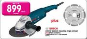 Bosch 230mm Industrial Angle Grinder-2000W Plus Diamond Disc