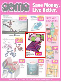 Game : Save Money Live Better (7 Aug  - 13 Aug 2013), page 1
