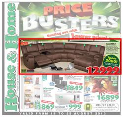House & Home : Price Busters (18 Aug - 25 Aug 2013), page 1