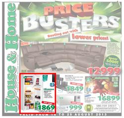 House & Home : Price Busters (18 Aug - 25 Aug 2013), page 1