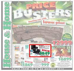 House & Home : Price Busters (18 Aug - 25 Aug 2013), page 1