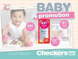 Checkers KZN : Baby Promotion (18 Aug - 8 Sep 2013), page 1