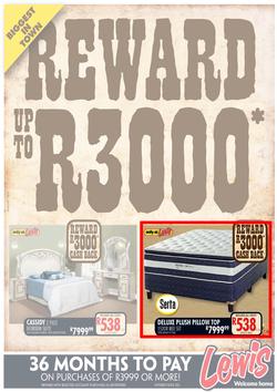 Lewis : Reward Up To R 3000 (19 Aug - 14 Sep 2013), page 1