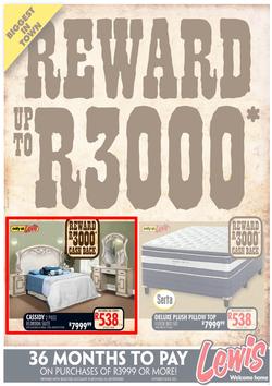 Lewis : Reward Up To R 3000 (19 Aug - 14 Sep 2013), page 1